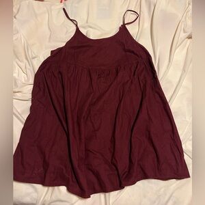 Wild FableBurgundy Camisole Top